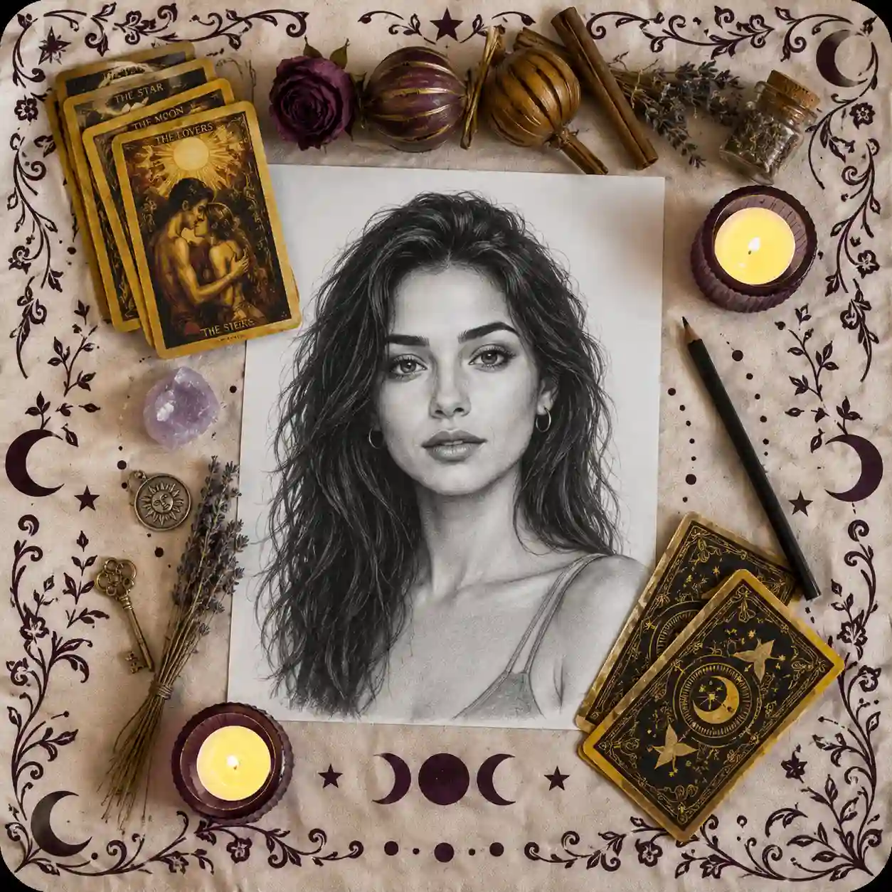 3-Card Tarot Reading bonus included with Draw My Twin Flame